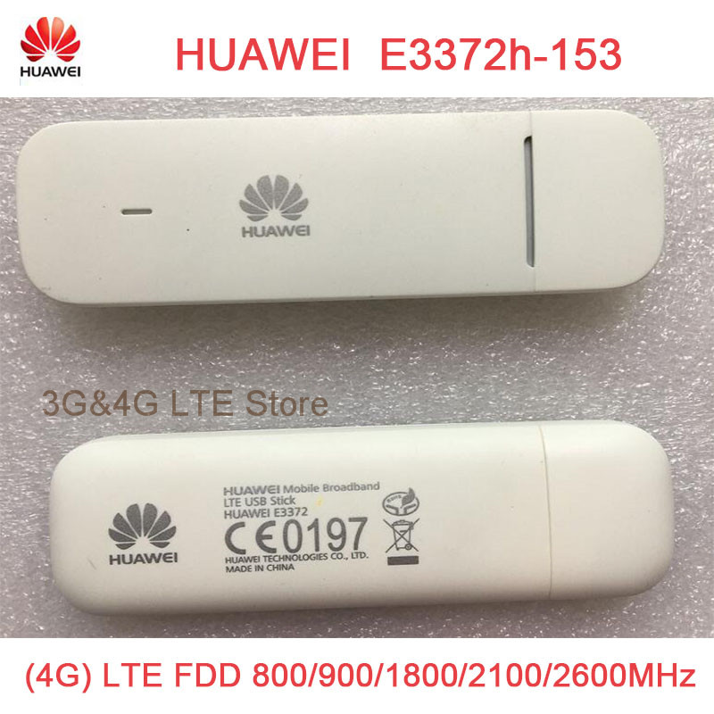 Ulåst original huawei  e3372 e3372h-153 150 mpbs 4g lte usb -modem