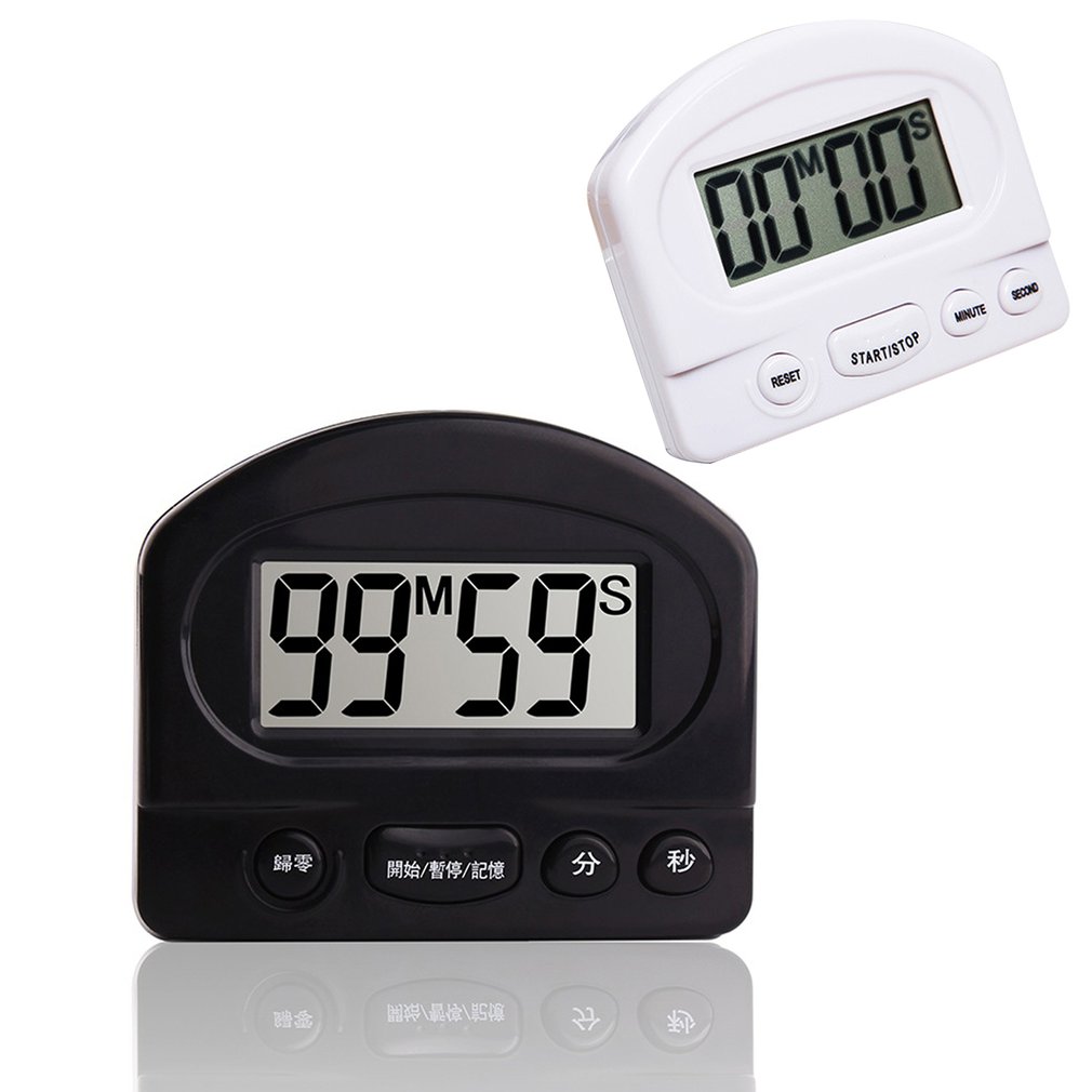 Digital Kitchen Baking Timer Large Screen Countdown Classroom Timer Manager Digital Display Stopwatch Sleep Alarm Clock