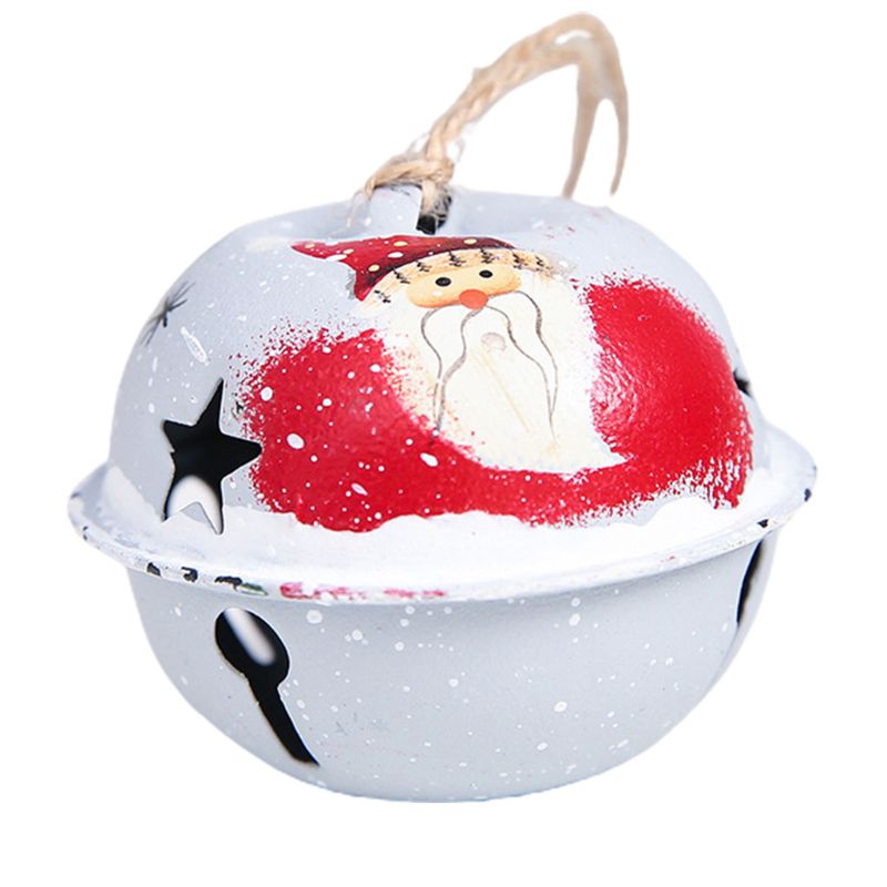 1 pieza de cascabeles navideños Jingle Bells árbol de Navidad decoración colgantes artesanales 667A: 4