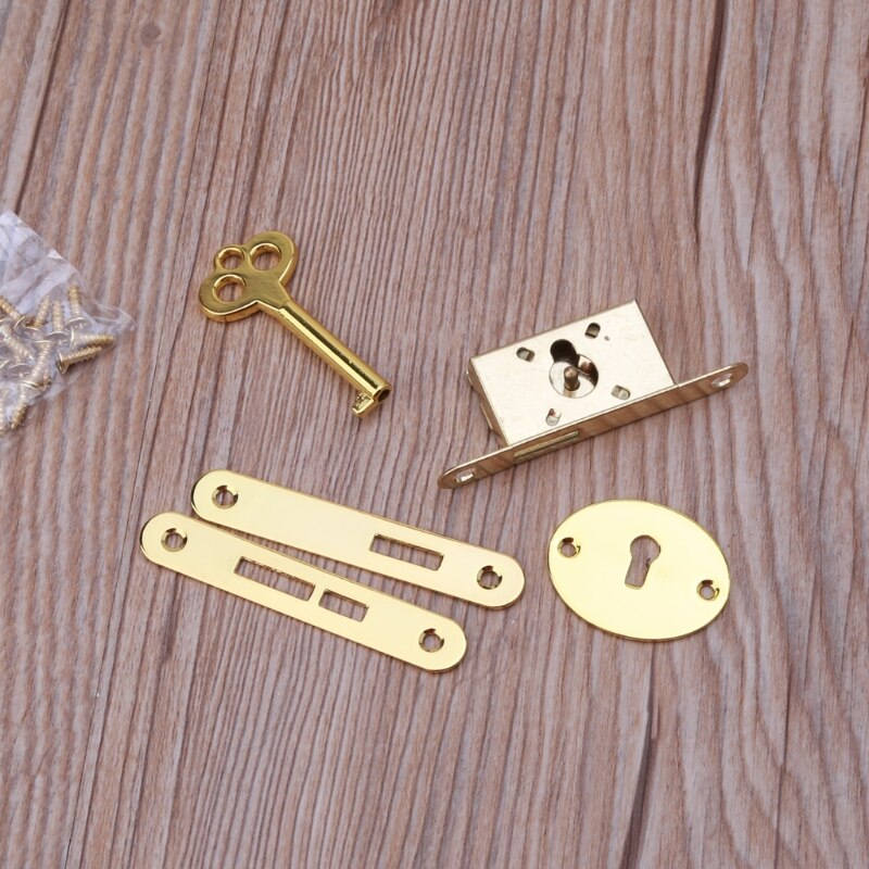 Bronze- Mini Schlösser Volle Einsteckschloss Schlösser Kleine Kasten Schlösser Dekorative Antike Schlösser Schmuck Kasten Sperren Ersatz Schrank sperren
