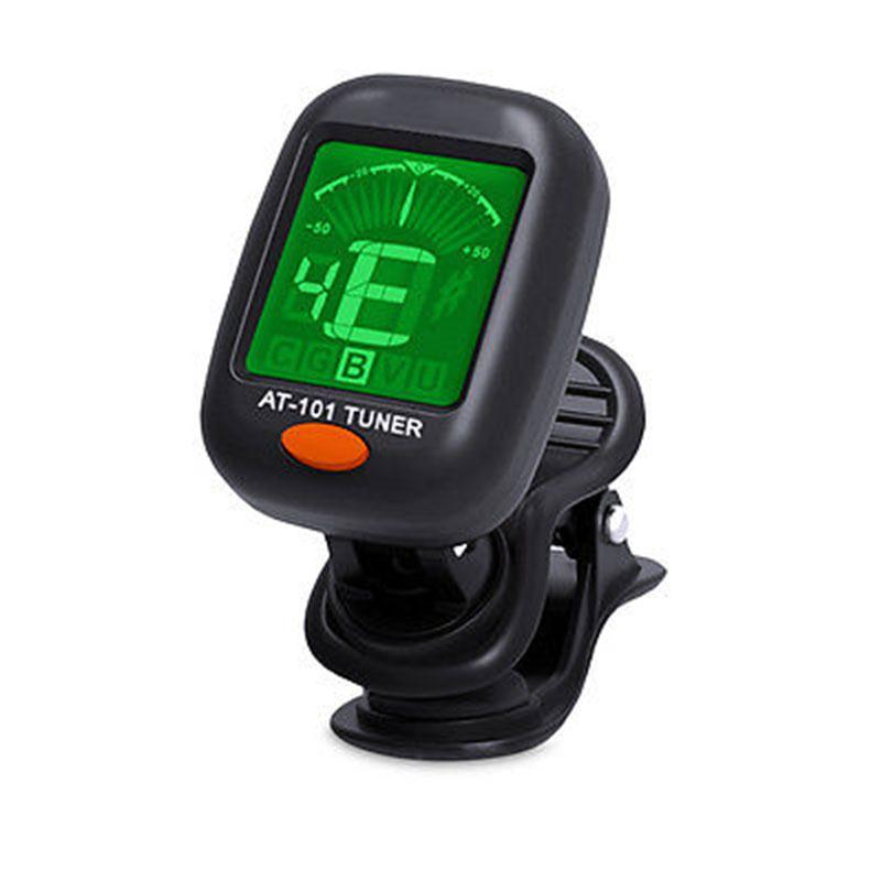 Durable Guitar Bass Tool Automatic Sound Correction Black Capo Tuner Metronome Tuner Ukulele Violin Band