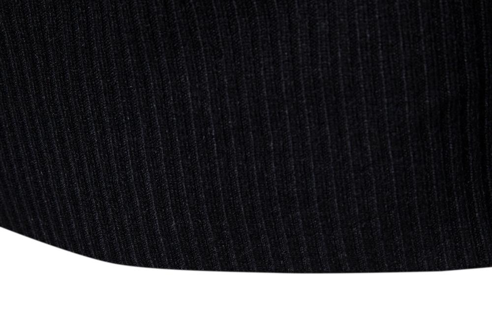 Outono quente camisola de gola alta masculina sólido de malha homem suéteres