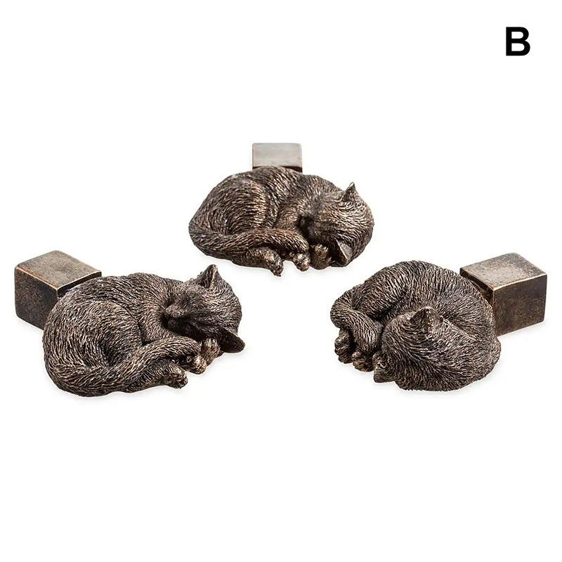 Pies de maceta para flores de 3 piezas, soporte de maceta para plantas de animales, artesanía de resina, adornos decorativos, soporte para flores EF, novedad de: B