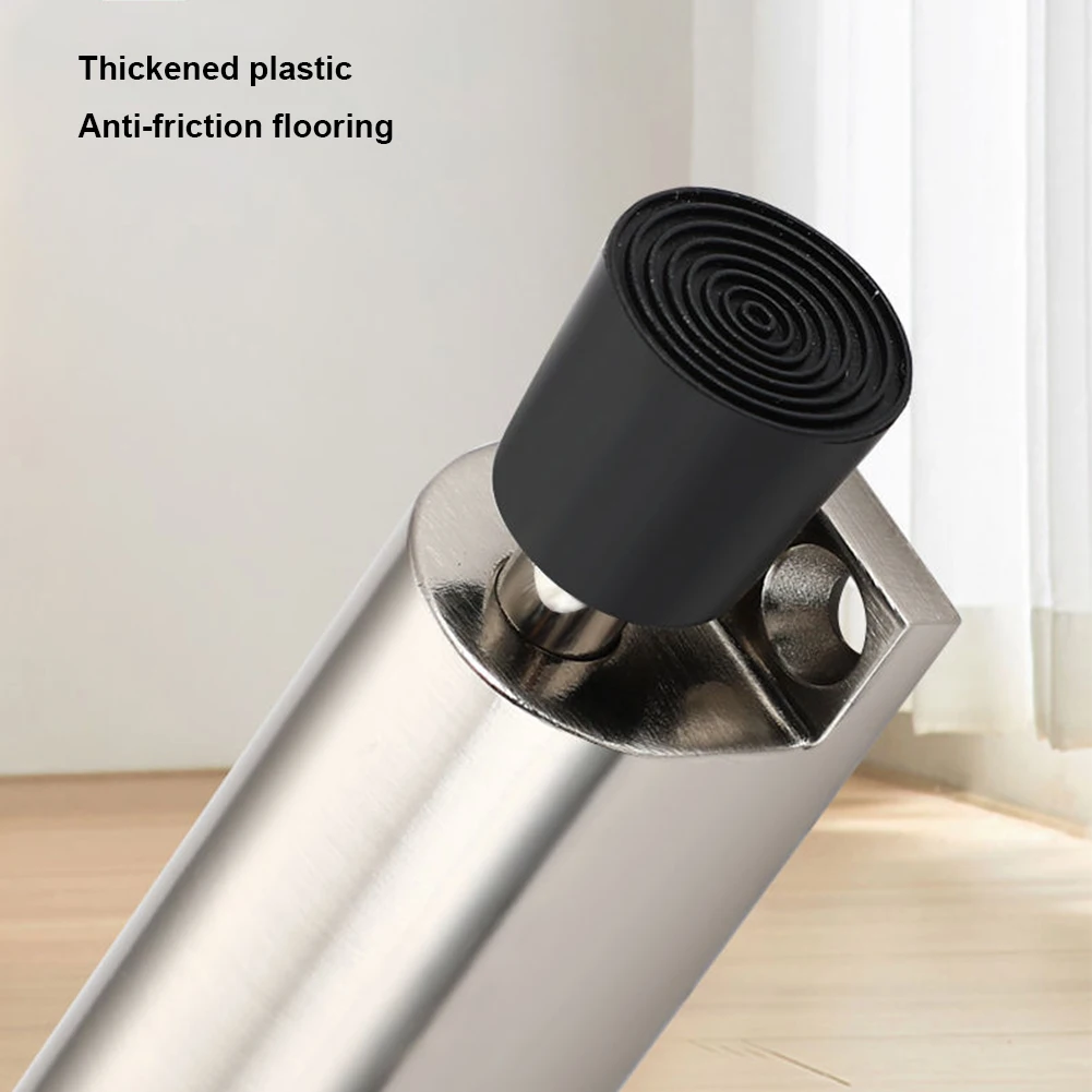 Teleskop Türstopper Badezimmer Türstopper Metall Kickdown Türstopper mit Fußbremskeile Wandschutz Heimat Hardware- Werkzeug