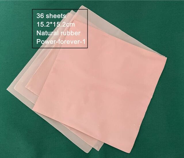 Dental Rubber Dam Sheets Natural Adult Pink Carbon Fibre Frame Ultra-Light