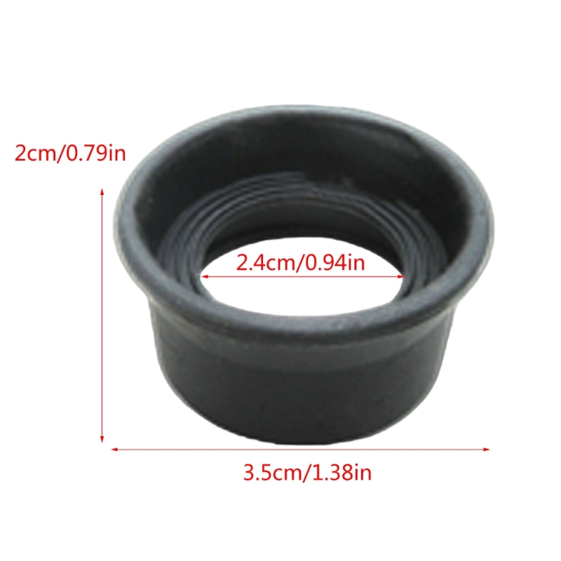Industrielle Okularabdeckung, 28 mm-37 mm Innendurchmesser, Fernglas, Gummi-Okular-Augenschutz, Schutzkappen für Mikroskope