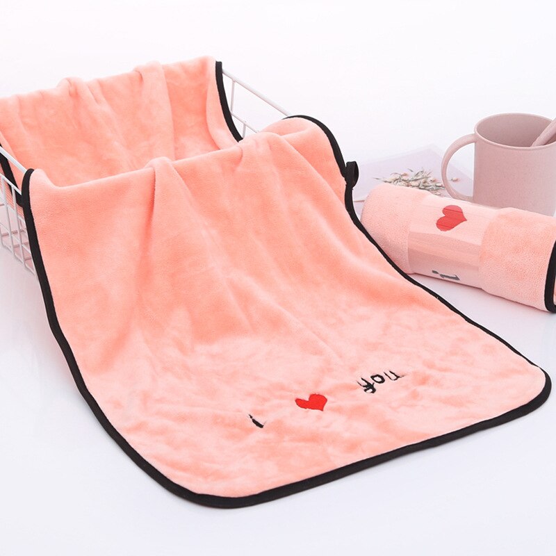 Romantic Love for Girlfriend Boyfriend Towel Anniversary For Wife Husband Valentines Day: Pink