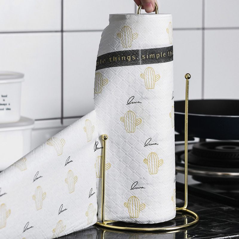 Schoonmaakdoek 1 rol keukenpapier antiaanbak olie water doekje washandje schoonmaakdoekje keukendoek wegwerp olie schoonmaakdoekje 2