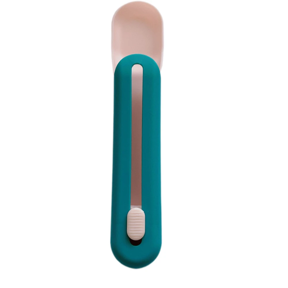 Kat Strip Knijper Lepel Kat Feeder Kat Vloeibare Snack Lepel Voedsel Voeden Dierbenodigdheden: WIT