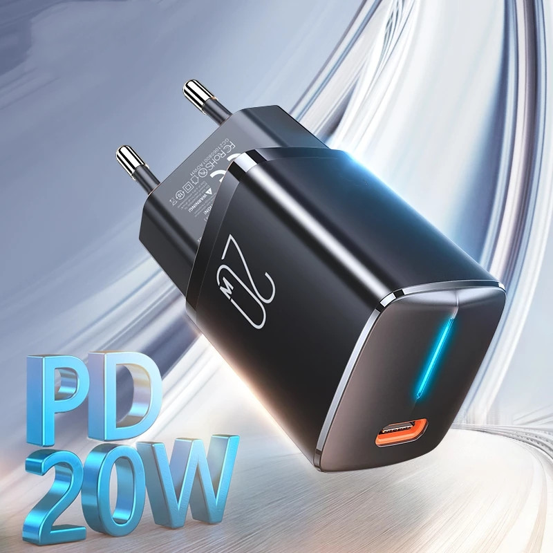 Ładowarka USB 20W Mini ładowarka PD dla iPhone 13 12 szybkie ładowanie dla Samsung S10 Xiaomi mi 10 Huawei telefon komórkowy szybkie ładowarki
