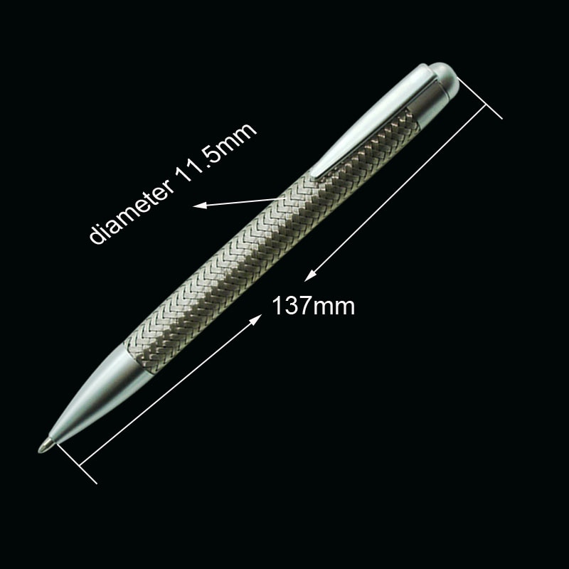 Gipfel Metall Geflecht 0,7mm Mechanische Bleistift mit Chrom trimmen Metall Schwere Stift 38g drücken Klicken Automatische blei Bleistifte