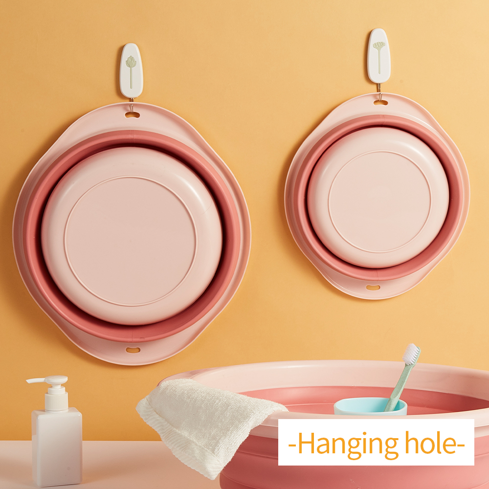 Multi-Purpose Folding Wash Basin Collapsible Bucket Foldable Washbasin Travel Portable Footbath for Household lavabo plegable