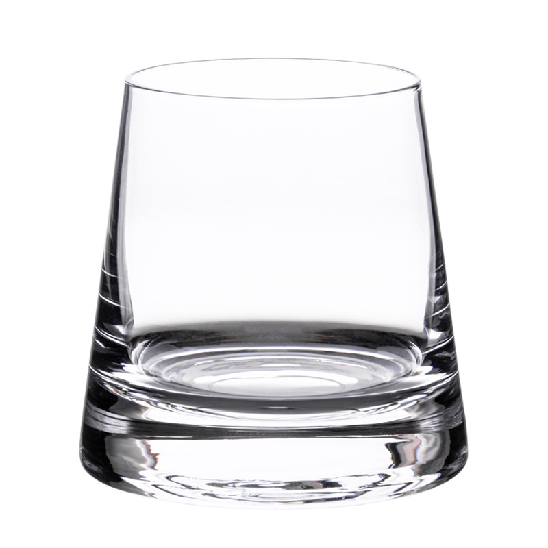 2 st/parti whiskyglaskopp genomskinlig tjockbotten vinkopp för ktv bar club vodka bourbon whisky skotsk sprit för män