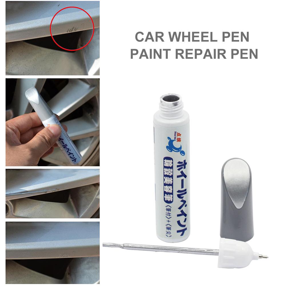 Car Wheel Pen Paint Repair Pen Waterproof Car Wheel Tire Paint Mark Metal Graffiti Aluminum Alloy Marker