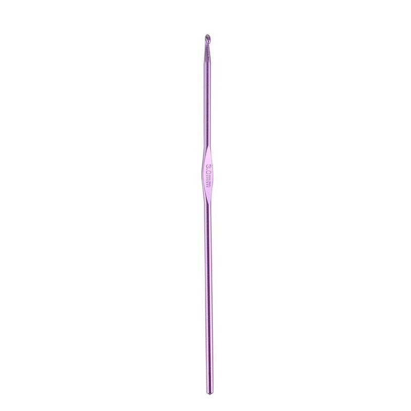 2-10Mm Aluminium Haak Breinaalden Naalden Voor Hand Ambachten Zak Trui Metalen Haak Weave Haak Naalden accessoires: 3mm Crochet hook
