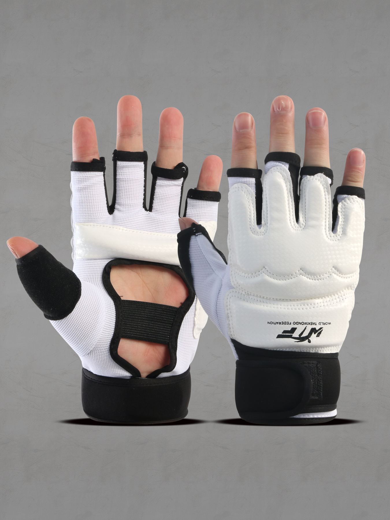 Hochwertige Kickbox-Handschuhe, MMA-Handschuhe, Muay Thai, Training, Boxer, Kampfausrüstung, Halbhandschuhe, PU-Leder, schwarze Boxausrüstung: XL