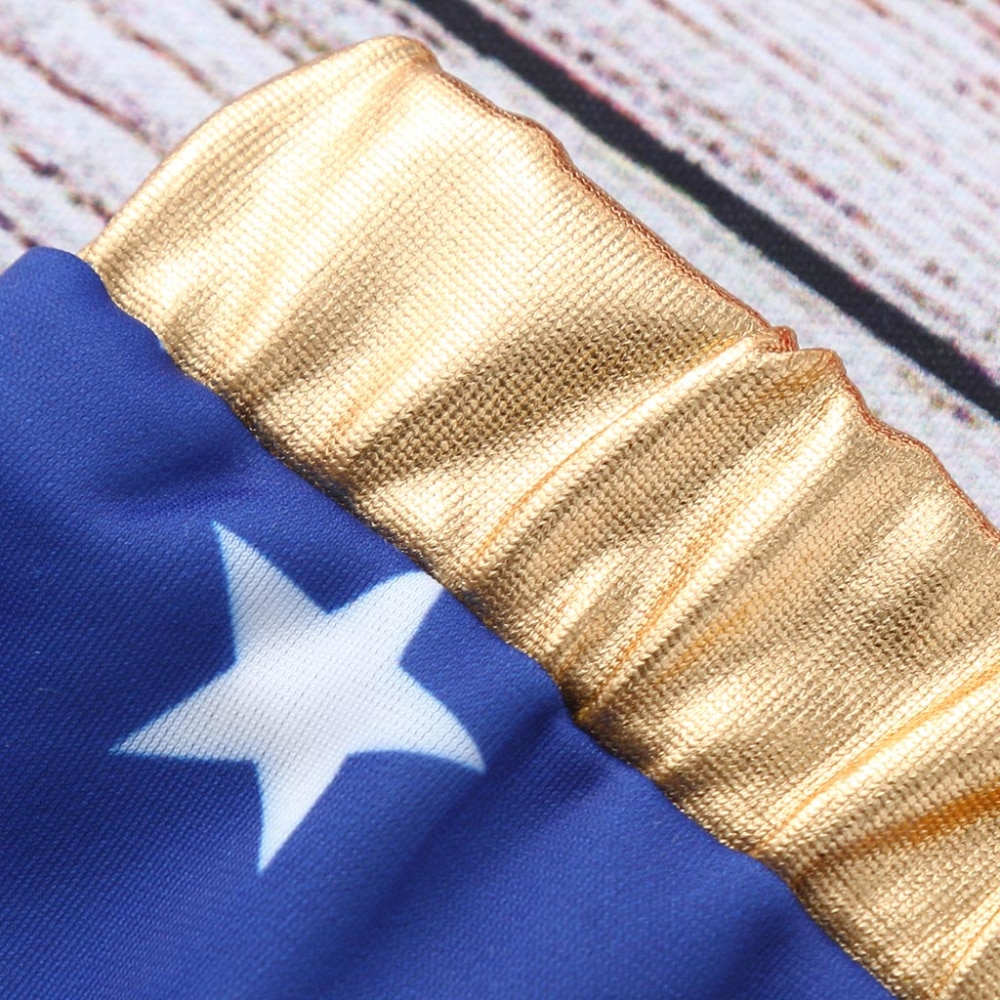 4th of July Kids Baby Girls 2PCS Swimwear Bikini Tankini Swimsuit Bathing Suit