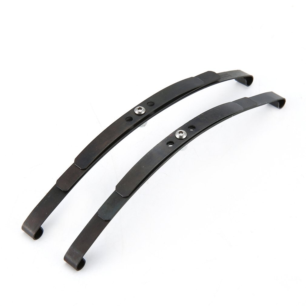 2/4 Pcs 1/10 Rock Crawler Hard Leaf Spring Suspension Stainless Steel Bar for F350 D90 RC4WD Tamiya Axial Truck