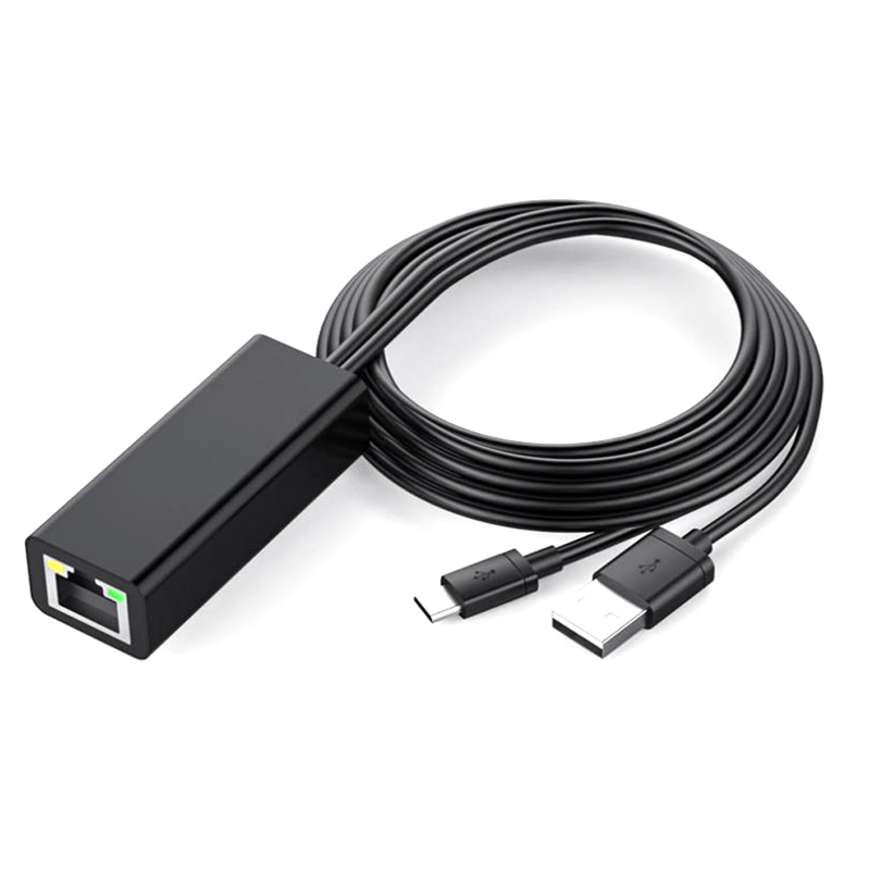 Ethernet Adapter Met Power Kabel Voor Tv Stick (2Nd Gen), 4K Stok