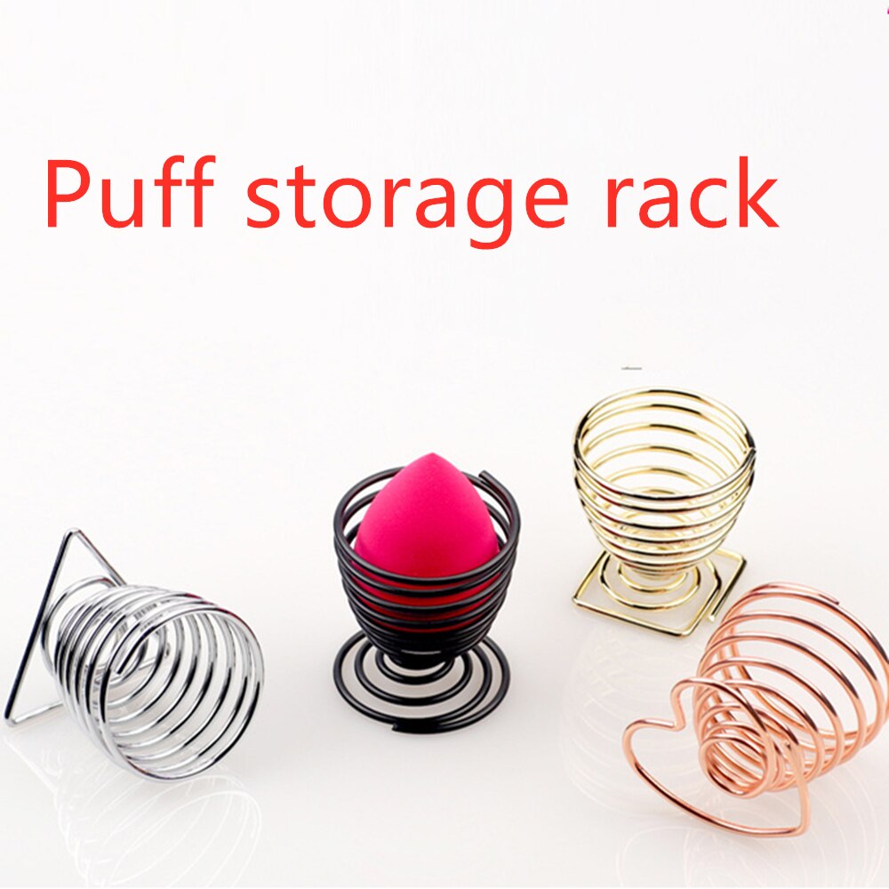 Makeup Sponge Holders Puff Display Stand Gourd Shape Sponge Puff Blender Drying Holder Make up Puff Display Rock 1pc