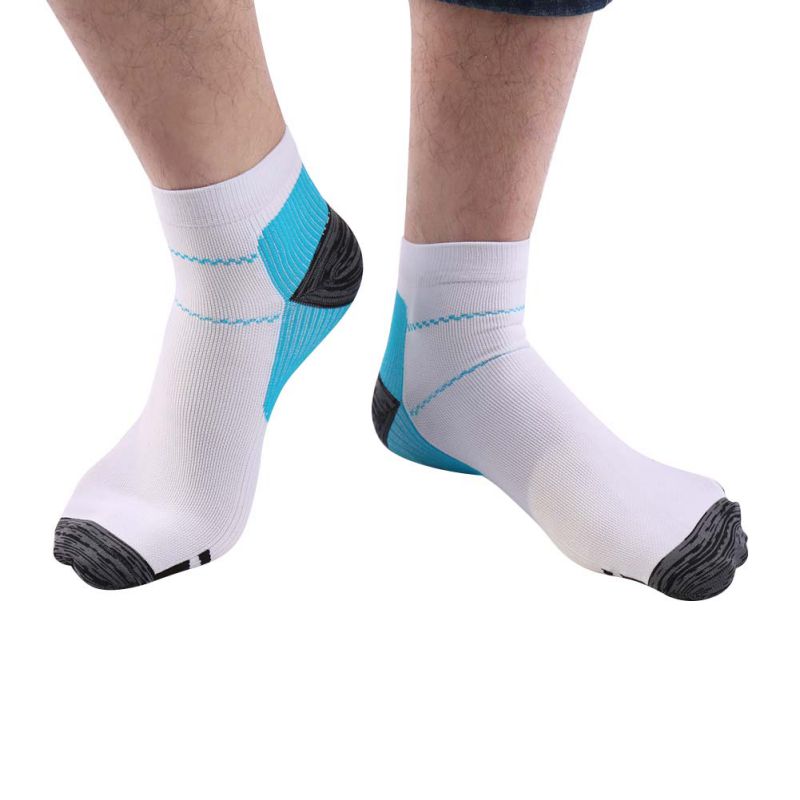 Heißer Einzigartige Atmungsaktive Plantarfasziitis Ferse Bogen Schmerzen Linderung Kompression Sport Socken.