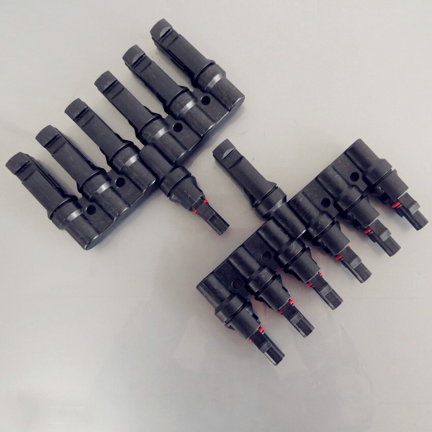 Solar System Accessories 2/3/4/5/6 Branch Solar System Accessories Terminals Solar Panel Series Parallel Connector