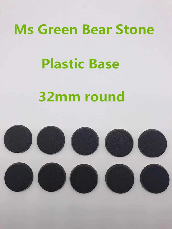 GBS Plastic Model Base 32mm Round Base