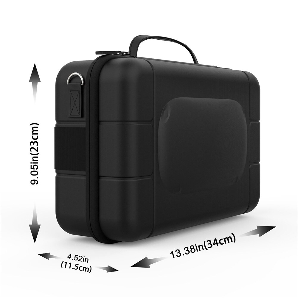 Tragbare reise-schutztasche für oculus quest vr-gaming-headset, touch-controller, große aufbewahrungstasche