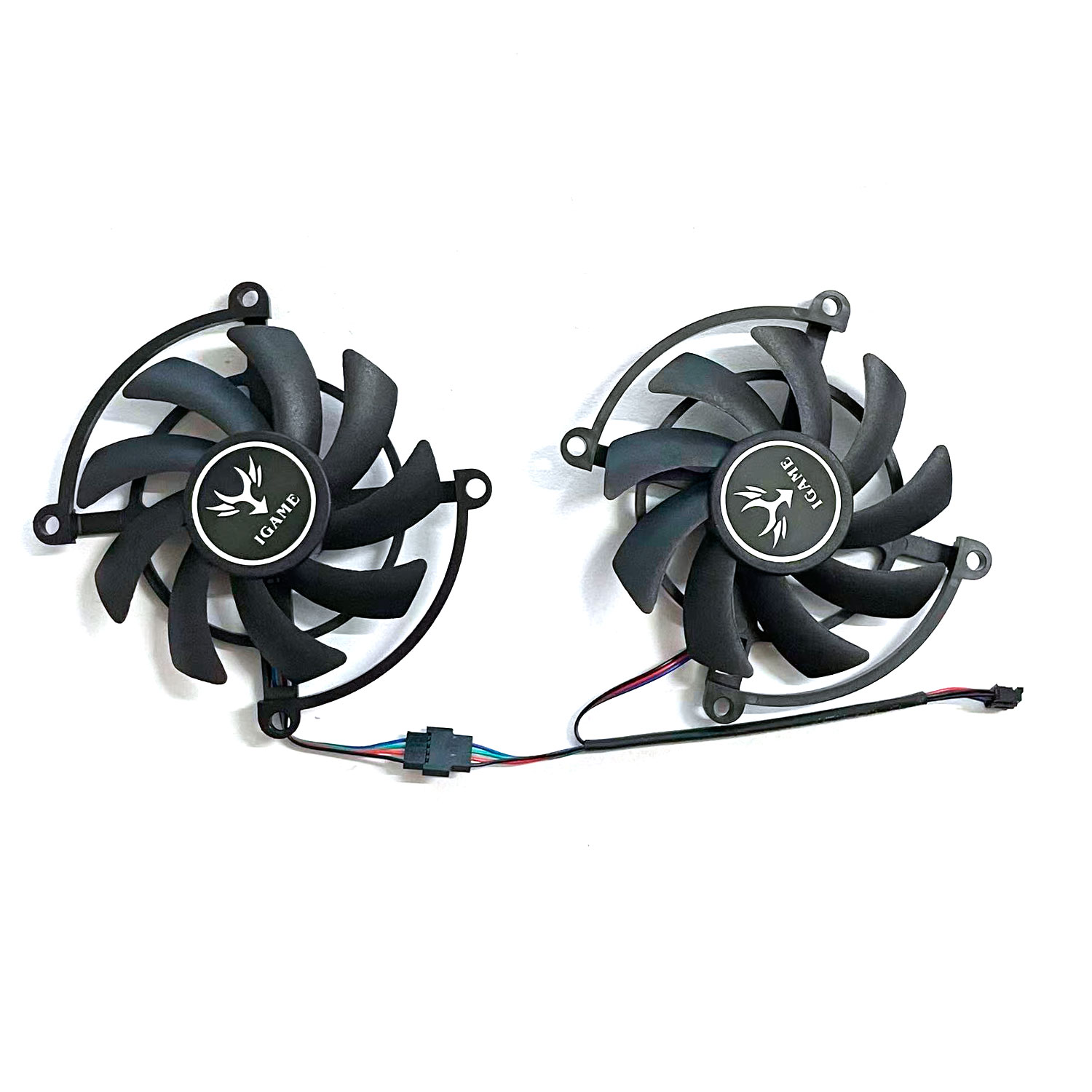 Suitable for Colorful iGame GTX 1060 1070 graphics card cooling fan 85mm 4PIN iGame GPU graphics card replacement fan: Default Title