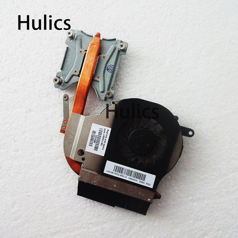 Hulics original 606014-001 radiator for hp pavilion  g62 g72 cq62 cq72 laptop kjølevifte heatsink