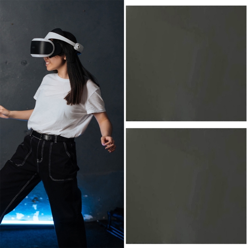 Película polarizadora linear adesiva, fotografia polarizadora filtro para reparação de tela LCD, educação física