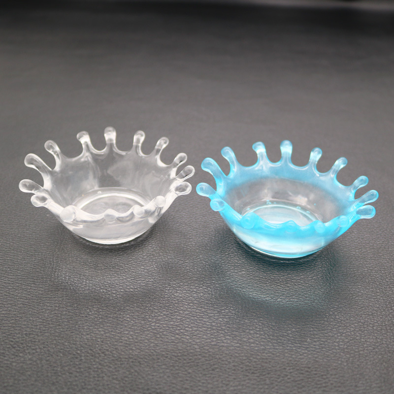 Splash Storage Box Water Splash Shape Silicone Mold Water Trinket Box Making Bowl Kawaii UV Resin Craft Supplies