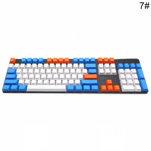 PBT 108 KeyCaps Backlit For Cherry MX Switches Mechanical Keyboard: 7