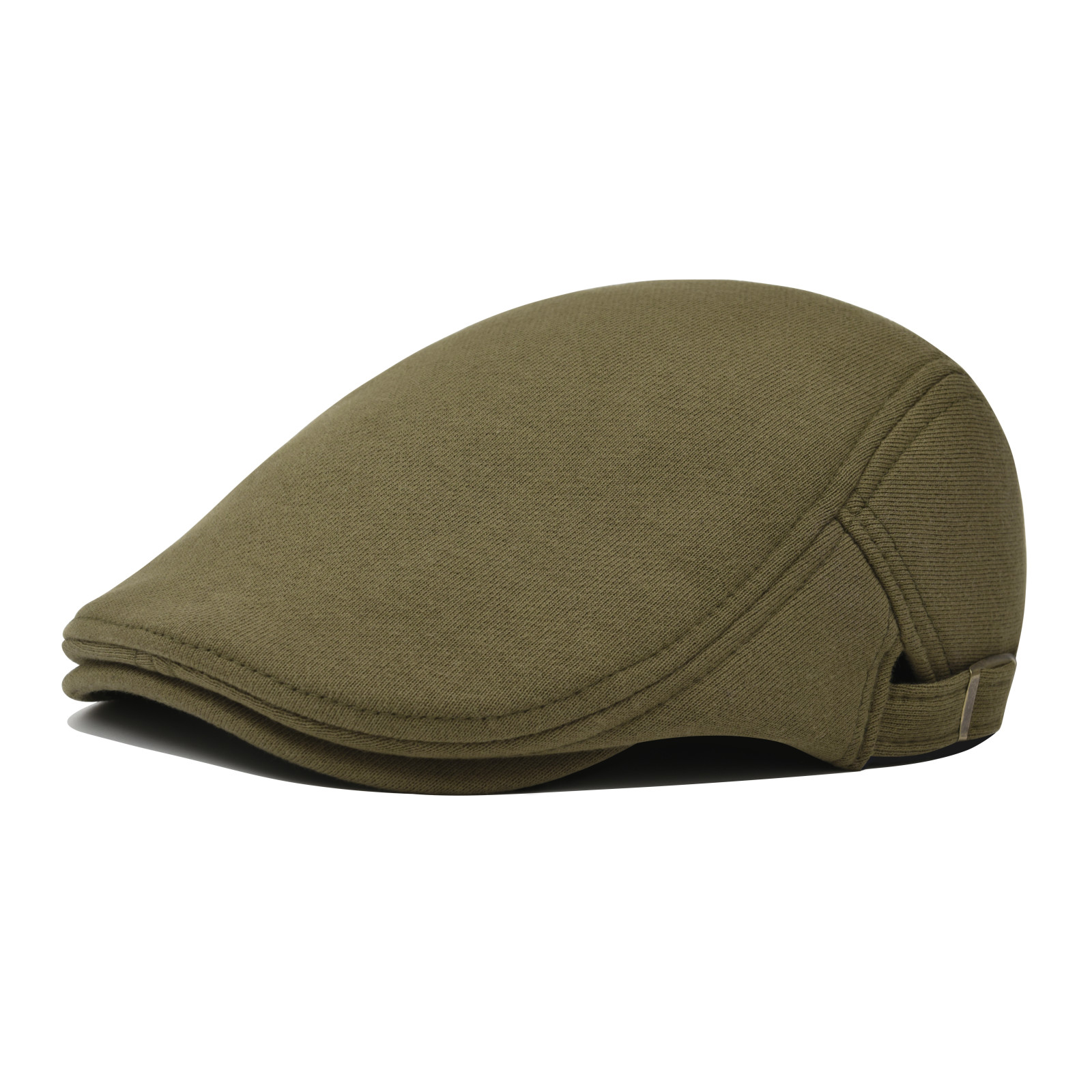 VOBOOM Casual Cotton Irish Cap Golf Ivy Jeff Caps Men Women Cabbie Newsboy Driver Gatsby Hat Adjustable Boina 039: Army Green