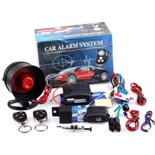 Universal 1-Way Car Alarm Vehicle System Protection Security System Keyless Entry Siren + 2 Remote Control Burglar