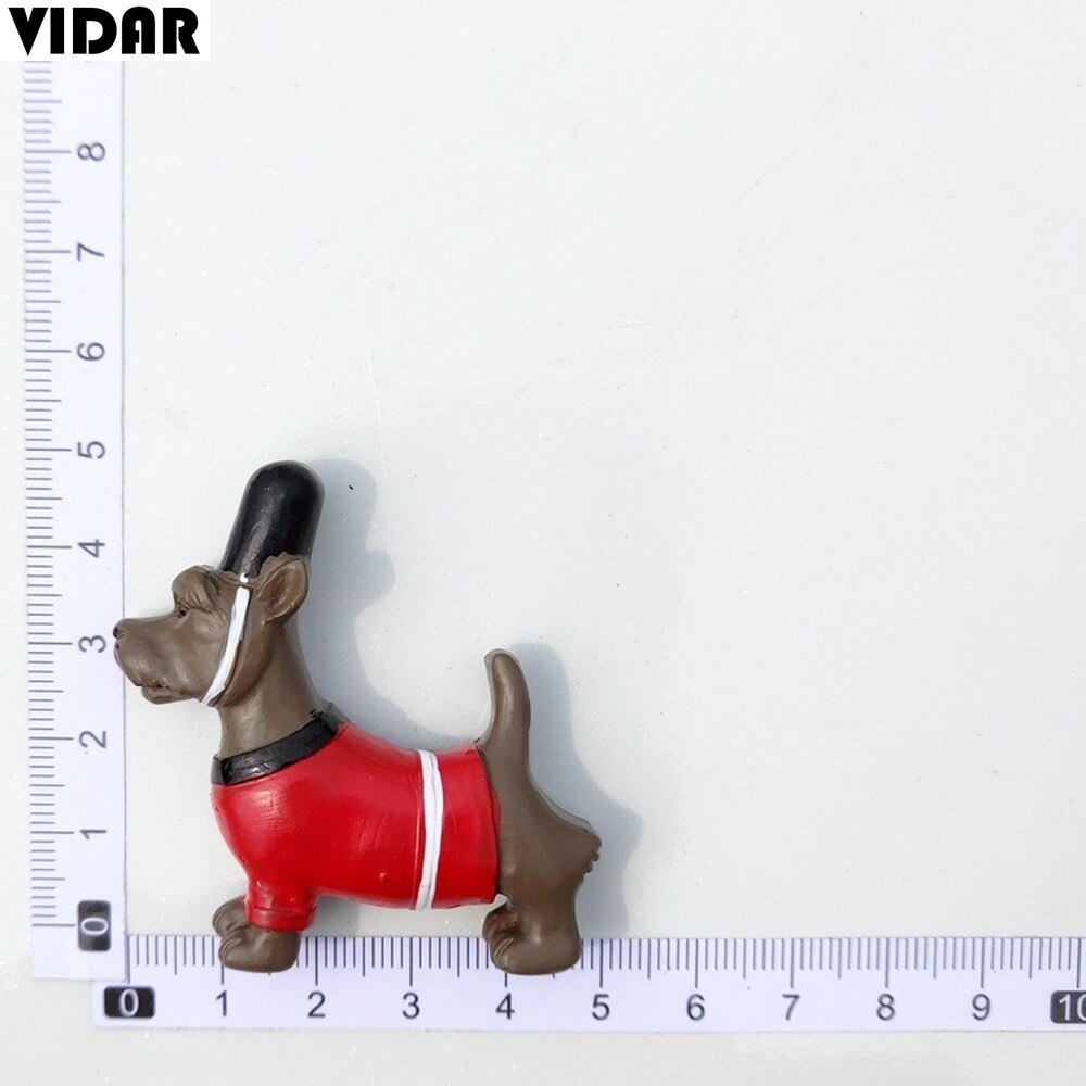 VIDAR Tourist Souvenirs British Refrigerator Magnets London Palace Guardsmen Stereo Magnet Resin Refrigerator Magnets