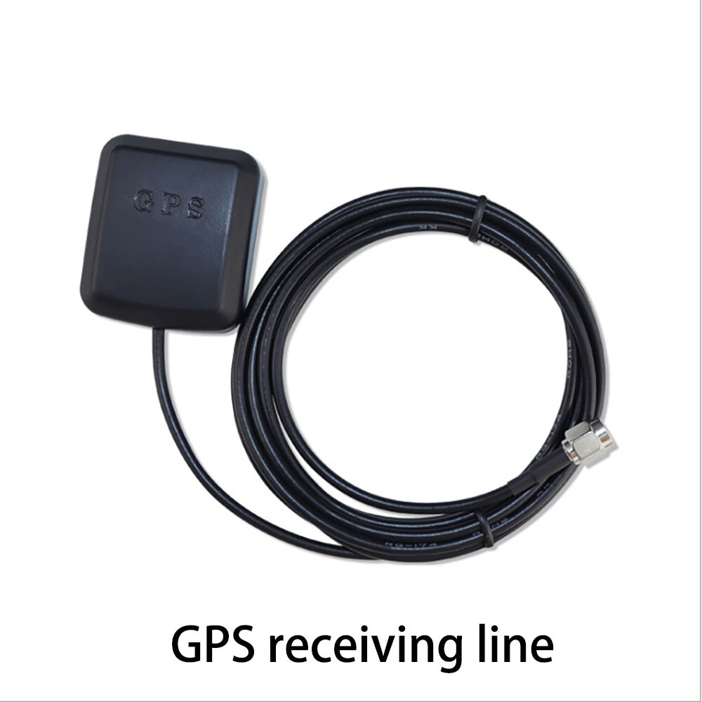 Cable adaptador RCA para radio estéreo de coche, subwoofer auxiliar, cable adaptador de micrófono, pantalla grande Android, antena de entrada de vídeo dedicada: GPS