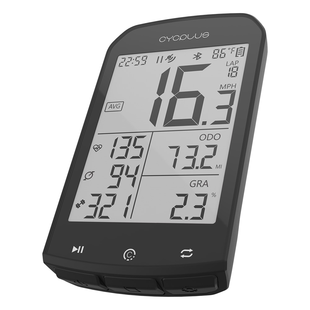 Cycplus M1 Fiets Gps Computer Fiets Computer Speedmeter Draadloze Fietscomputer Stopwatch