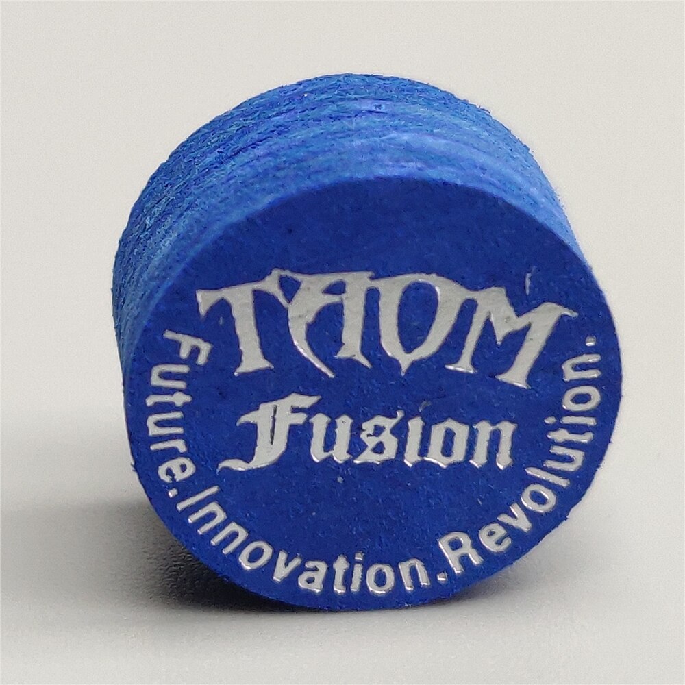 Pool Cue Tips Taom Fusion Tip 14mm Finland Pro Tips Medium / Hard Billiard Cue Stick Tips Billiard Accessories: TAOM FUSION 1 tip