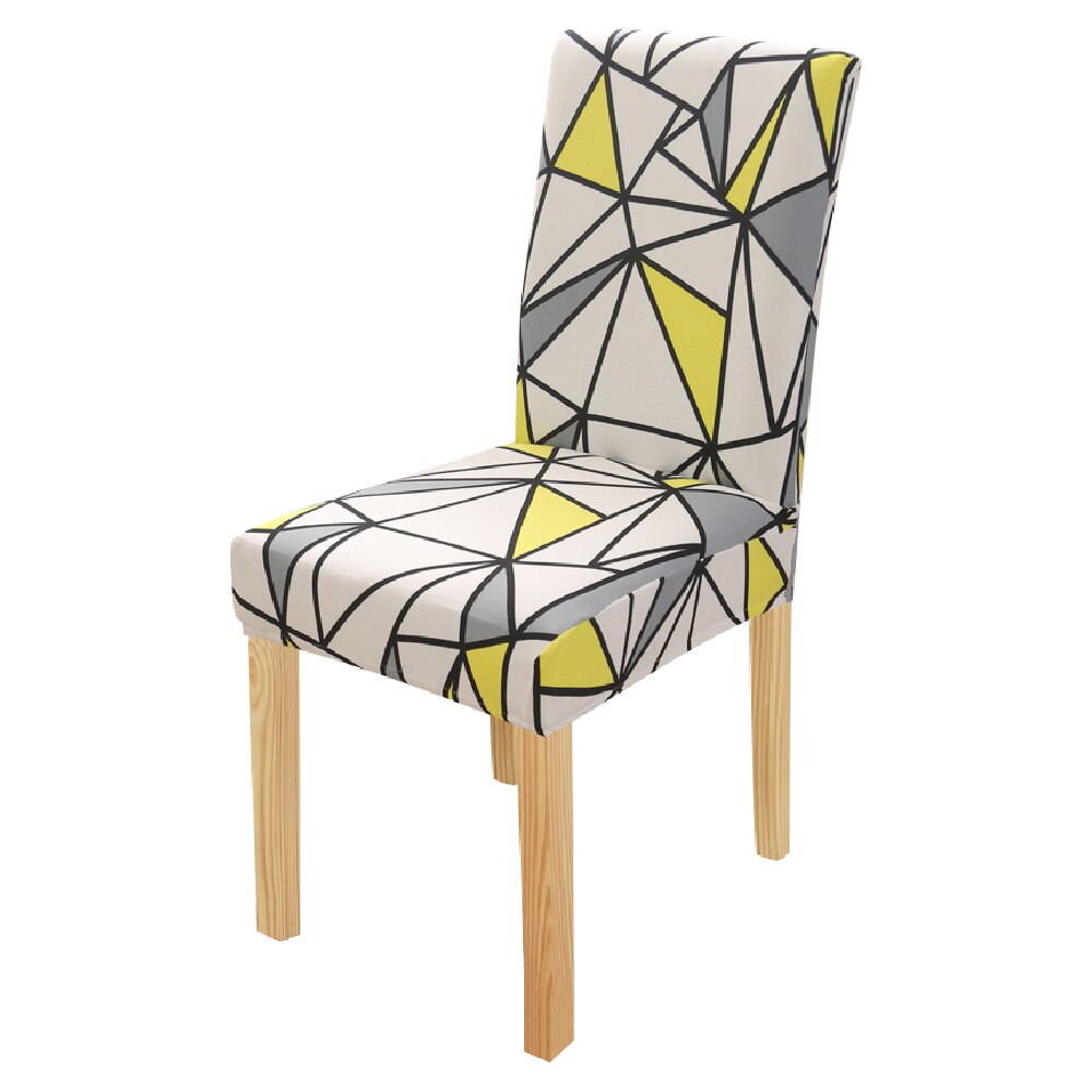 Junijour | moderne udskrivning spisestue komfortabel spandex stretch stol betræk elastisk spisebordsbeskytter til banket hjem: G245137