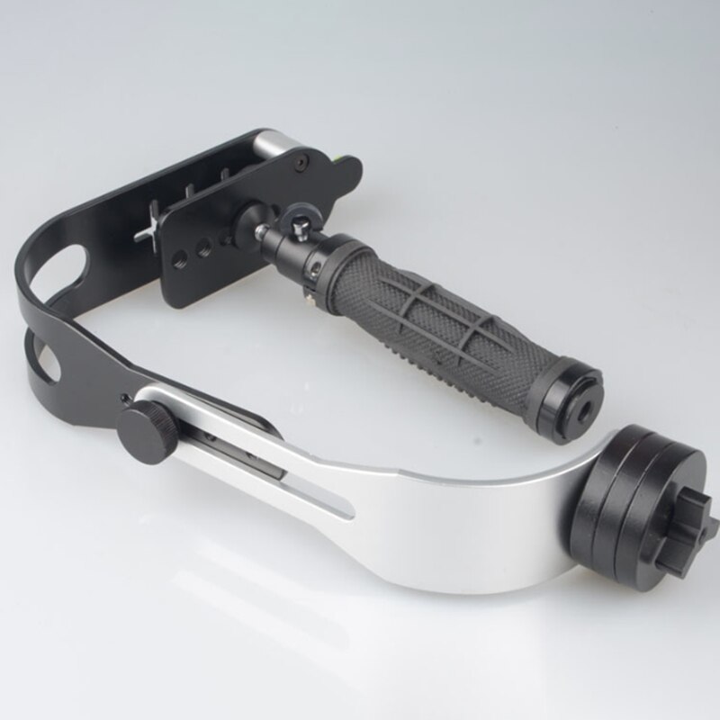 Sort håndholdt stabilisator sports kamera stabilisator mobiltelefon håndholdt stabilisator
