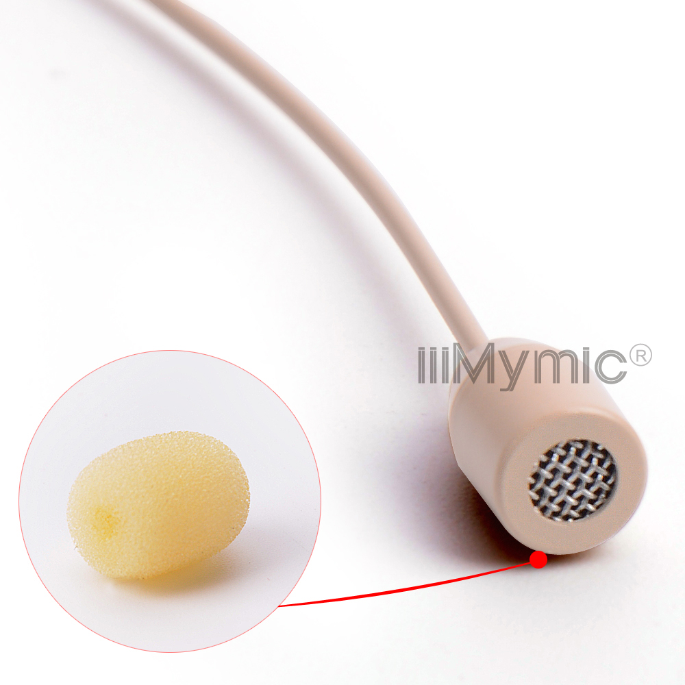 Profesjonalny mikrofon zestawu słuchawkowego do Sennheiser Shure AKG bezprzewodowy Bodypack 3.5mm zamykany 4pin 3 pin Mini XLR mikrofon na głowę