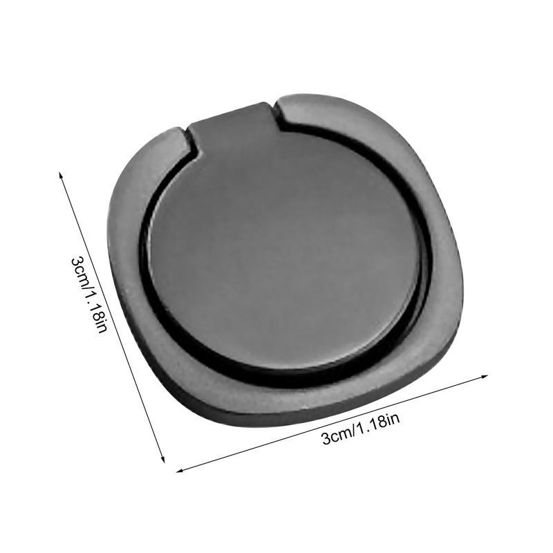 360 Degree Ultra-Thin Finger Ring Magnetic Car Bracket Holder Grip Base For iPhoneSamsung Smartphone Desk Stand