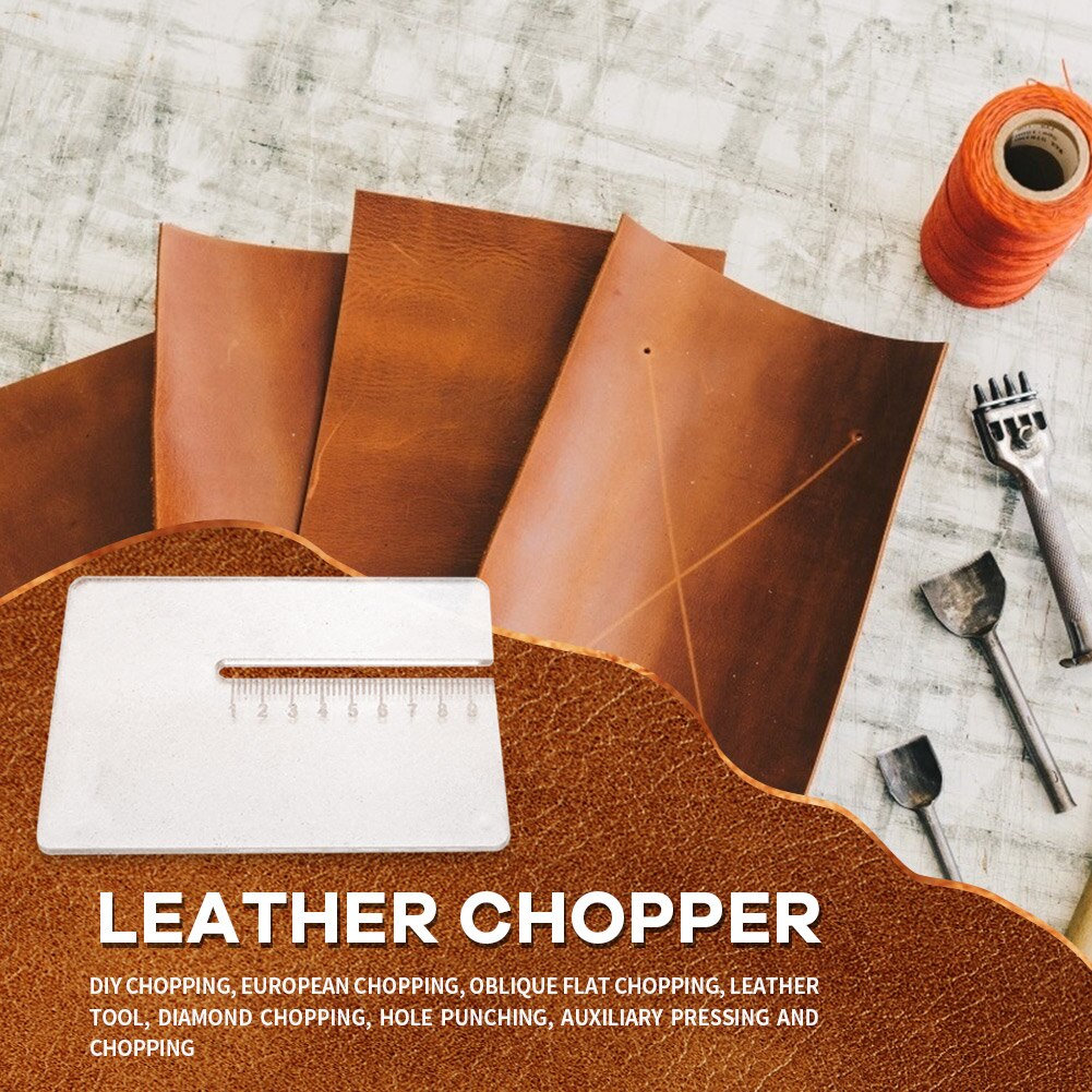 DIY Handmade Leathercraft Diamond Punch Auxiliary Tool Acrylic Punch Puller High Clear Punch Assist Pressing Mold Prevent