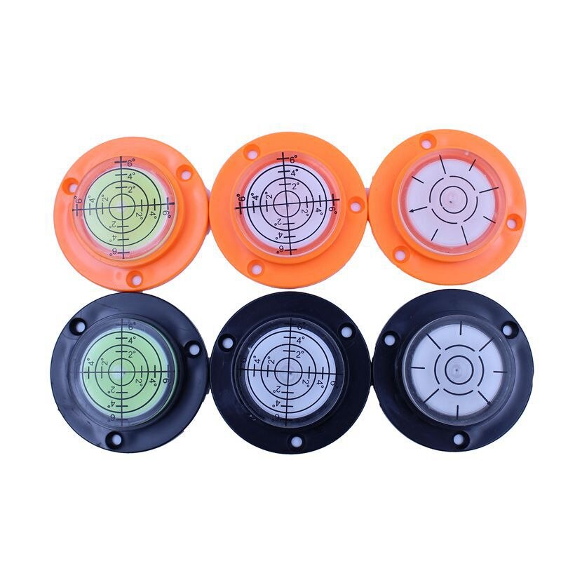 QASE 50*9mm Graduated Universal Bubble Level Crane Spirit Level Measurement Tools with Mounting Holes 3 Colors Available 1Pcs
