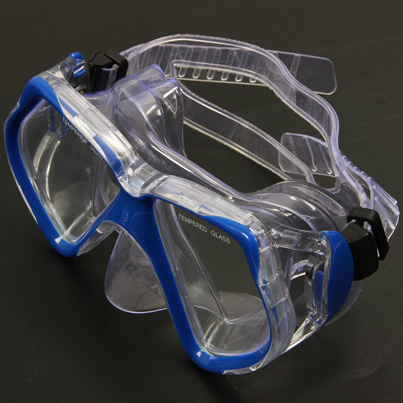 Dive Diving Mask Goggles Dry Snorkel Combo Set Swimming Scuba Snorkeling Gear