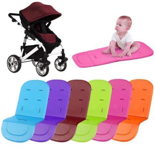 Zachte Wasbare Pasgeboren Kinderwagen Pad Vier Seizoenen Algemene Comfortabele Kinderwagen Auto Zitkussen Kind Winkelwagen Zetel Mat