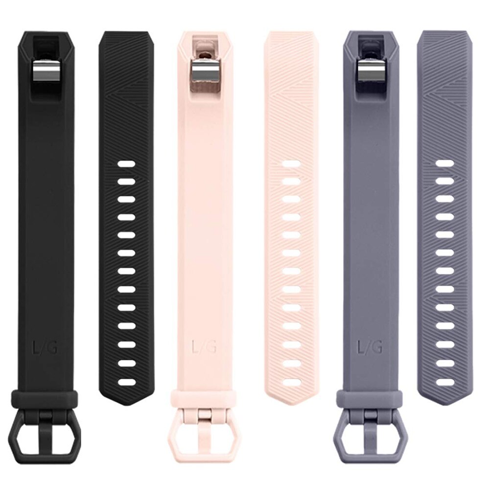 reemplazo de silicona ajustable correa de reloj deportivo para Fitbit Alta HR