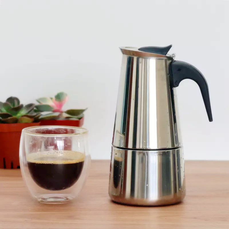 Espresso Koffiezetapparaat Machine Koffiezetapparaat Draagbare Elektrische Koffie Pot Gekookt Melk Koffie Waterkoker Voor Keuken Accersories