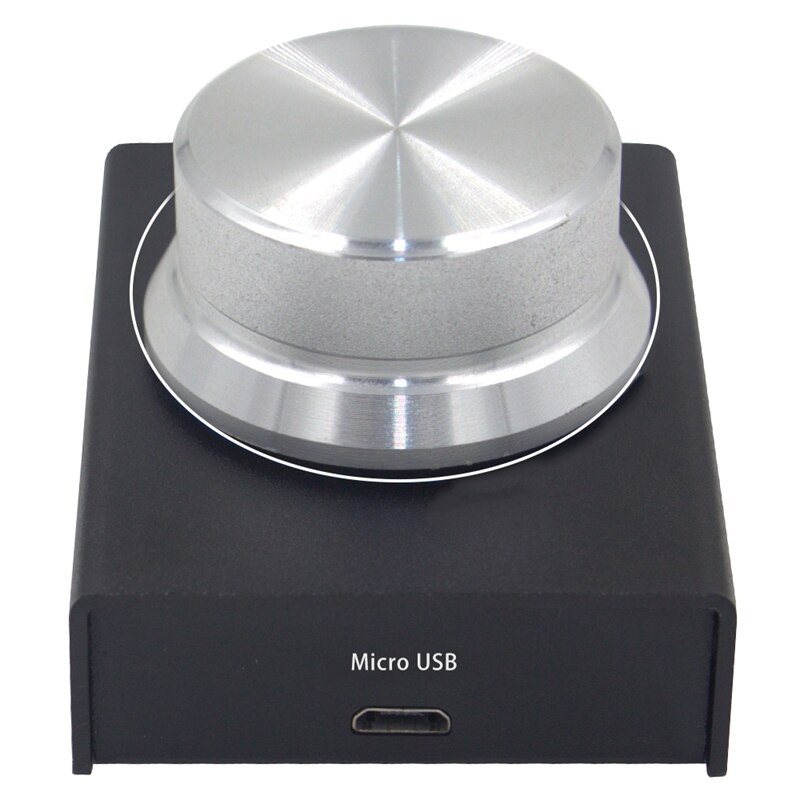 Usb Volume Control, Lossless Pc Computer Speaker Volume Controller Knob, Adjuster Digital Control with One Key